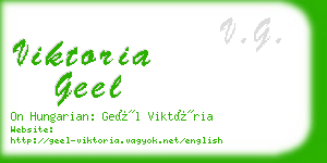 viktoria geel business card